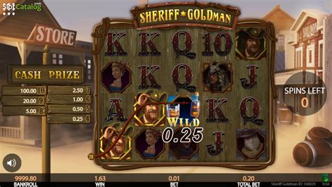 Play Sheriff Goldman Slot
