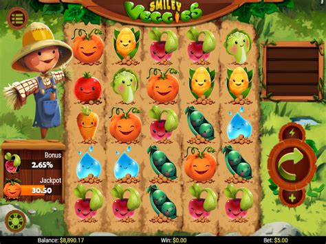 Play Smiley Veggies Slot