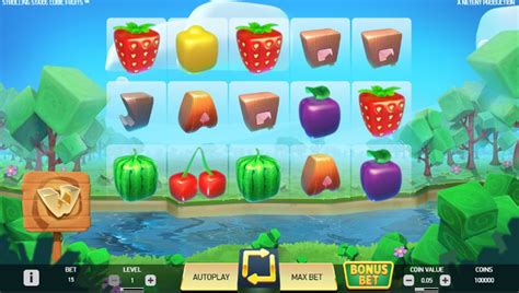 Play Strolling Staxx Cubic Fruits Slot