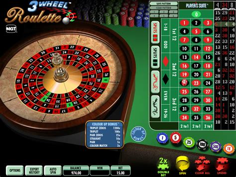 Play Three Wheel Roulette Slot