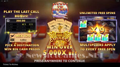 Play Ticket To Riches Slot