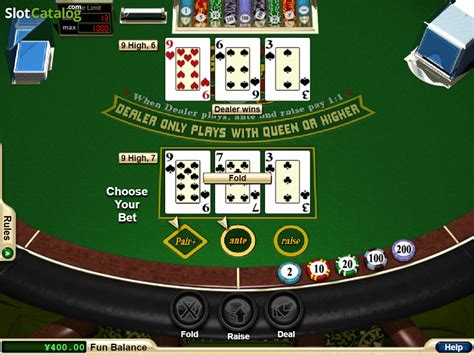 Play Tri Card Poker 2 Slot