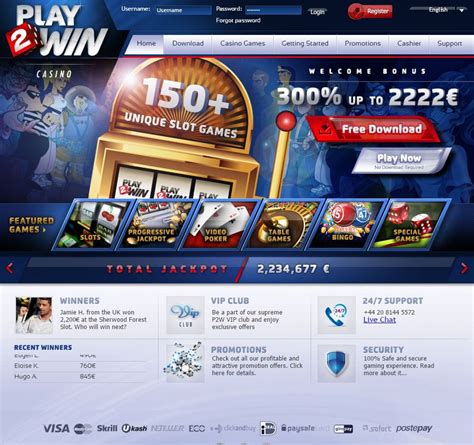Play2win Casino Download