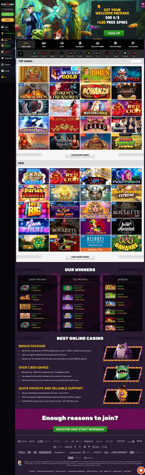 Playamo Casino Online