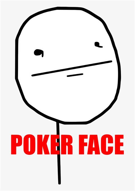 Png Poker Face
