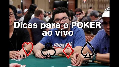 Poker Ao Vivo Agora