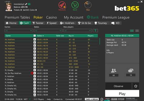 Poker Bet365 Mac