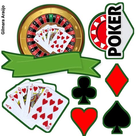 Poker Bolo De Casamento Topper