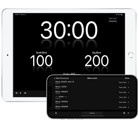 Poker Cego Timer Iphone