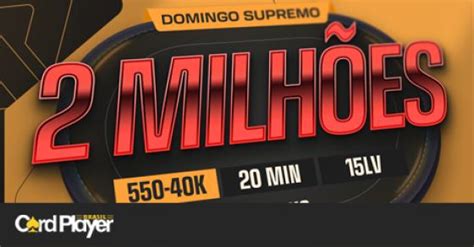 Poker Domingo Milhoes De Resultados