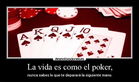Poker E Como A Vida