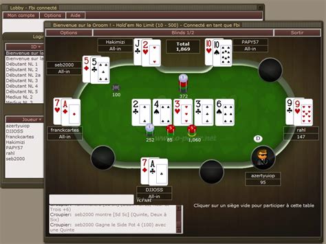 Poker En Ligne Sans Telechargement Et Sans Inscricao