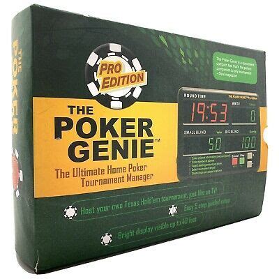 Poker Genie Manual