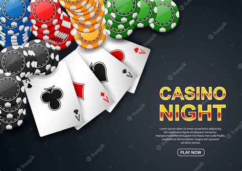 Poker Gratis A Noite Cartaz Modelo