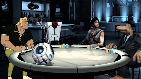 Poker Night At The Inventory 2 Conquistando O Item Glados Coloca Para Baixo