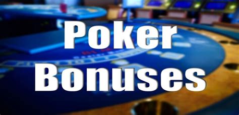 Poker On Line Bonus De Deposito