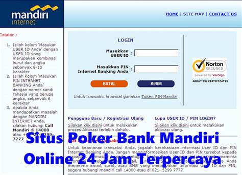 Poker Online Banco Mandiri 24 Jam