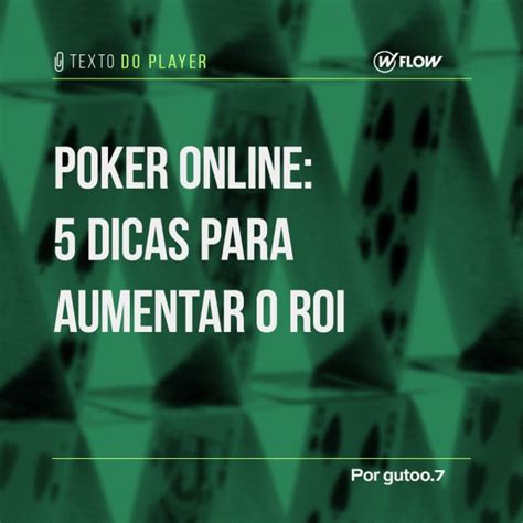 Poker Online Para Viver Dicas