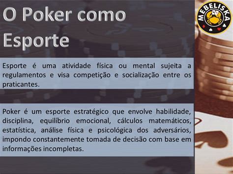 Poker Reconhecido Como Uma Mente Esporte