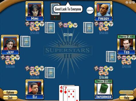 Poker Superstars Iii Gold Chip Desafio Documentos