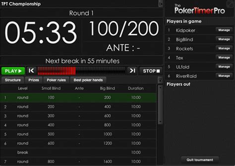 Poker Timer Mac Gratis