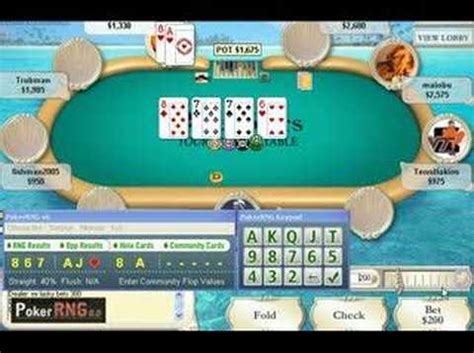 Pokerrng 6 0 Poker Download Gratis