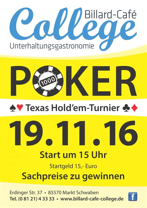 Pokerturnier Halle