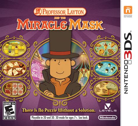 Professor Layton Miracle Mask Fichas De Poker