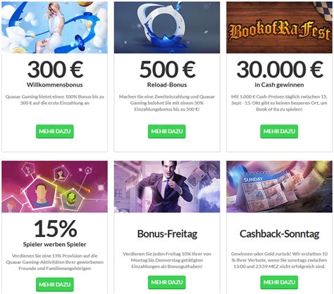 Quasar Bonus De Casino