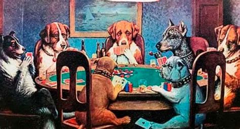 Que Significan Los Perros Jugando Poker