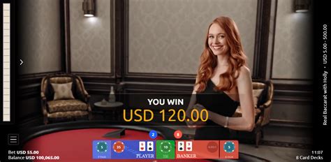 Real Baccarat With Holly Bet365