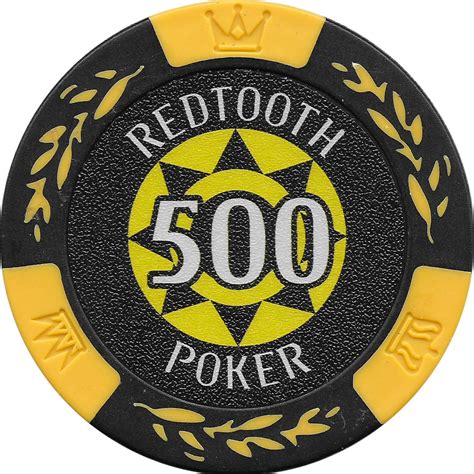 Redtooth De Poker 500 Fichas