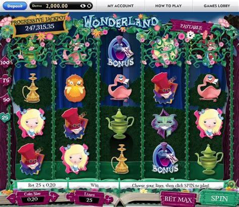 Reel Deal Slot Quest Alice No Pais Das Maravilhas
