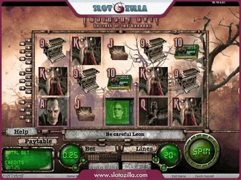 Resident Evil Slot Gratis