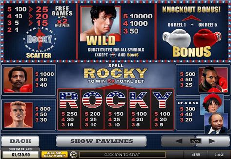 Rocky Slots De Revisao