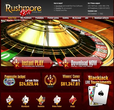 Rushmore Casino Bonus Codes