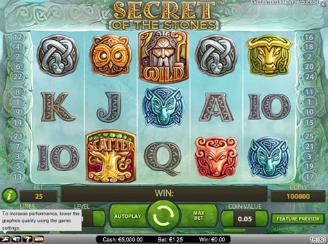 Secret Of The Stones Pokerstars