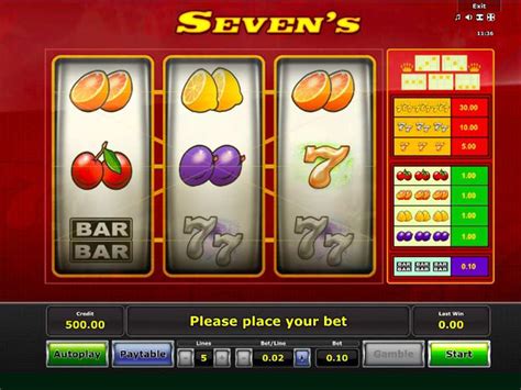 Seven Sevens Slot Gratis