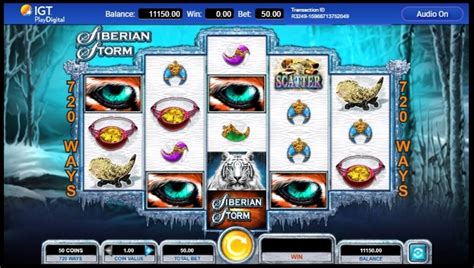 Siberian Storm Slot De Vitorias