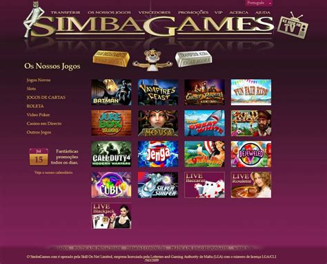 Simba Games Casino Venezuela
