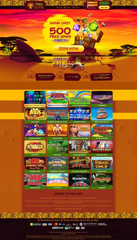 Simba Slots Casino Review