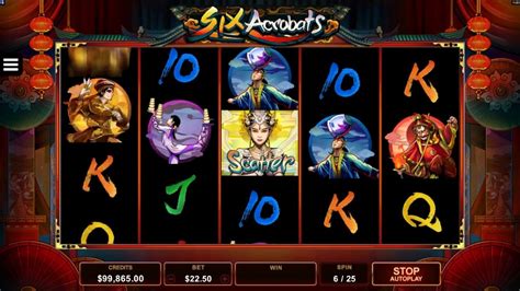 Six Acrobats Slot - Play Online