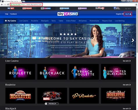 Sky Casino Login