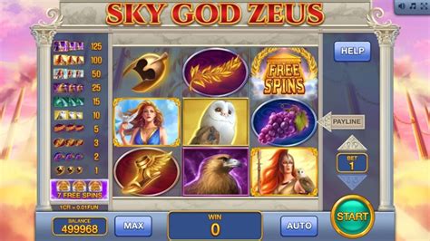 Sky God Zeus 3x3 Betfair