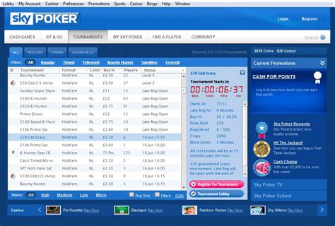 Sky Poker Championship O Anoitecer Ate O Amanhecer