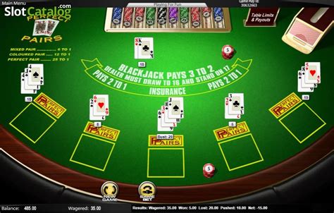 Slot Blackjack With Perfect Pairs