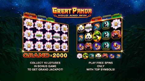 Slot Great Panda Hold And Win