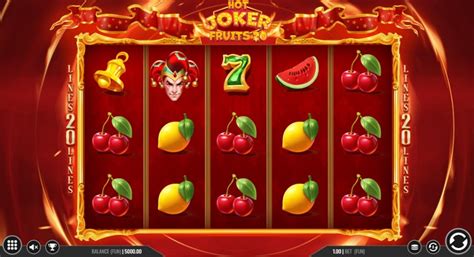 Slot Hot Joker Fruits 20