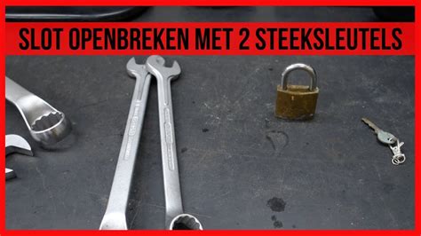 Slot Openbreken Conheceu Ijzerdraad