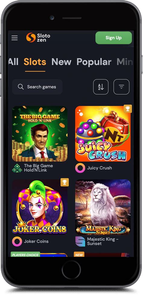 Slotozen Casino App